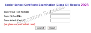 Matric Inter Result Out CBSE Board